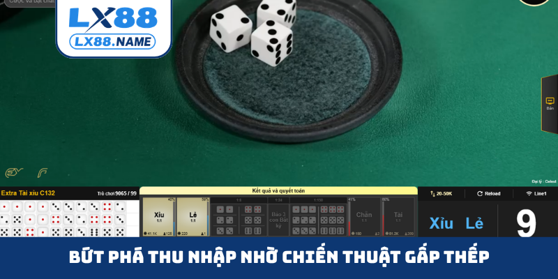 Bứt phá thu nhập nhờ chiến thuật gấp thếp