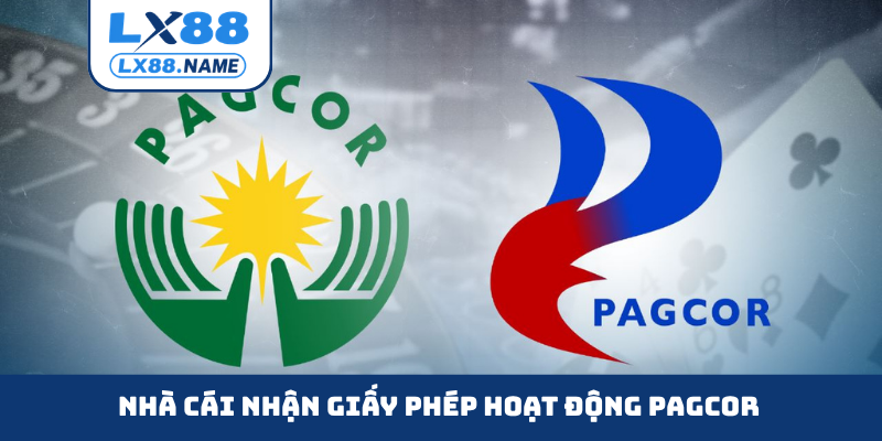 Nhà cái nhận giấy phép hoạt động PAGCOR